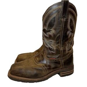 Double H HH Men's DH5124 Jeyden Composite Safety Toe Work Boot Brown 10 Wide EE